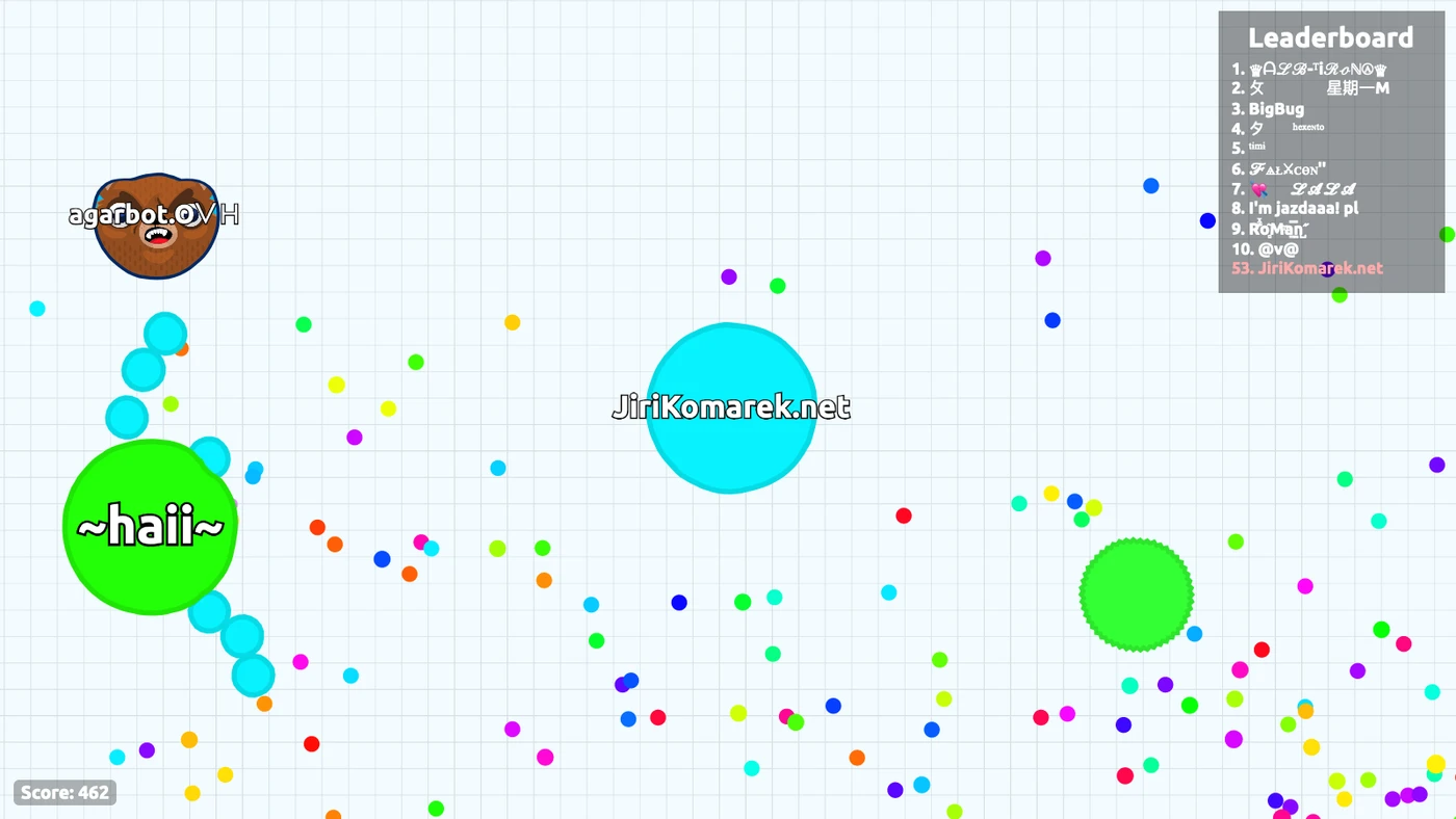 Agario party mode, Agar.io